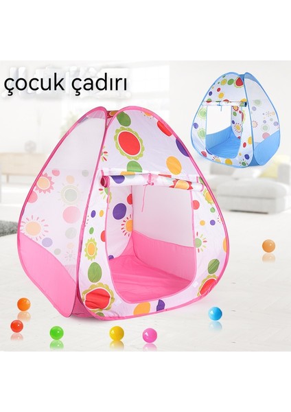 Çocuk Kapalı Çadır Evi Oyun Evi (Yurt Dışından)