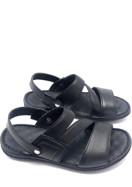 Deri Tam Masajlı Erkek Sandalet modelleri