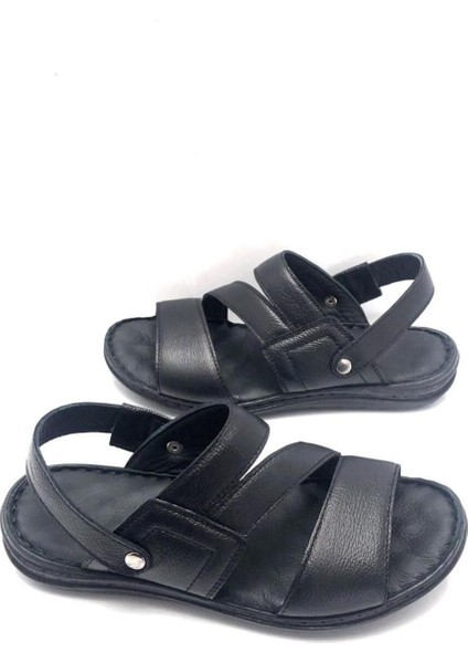 Deri Tam Masajlı Erkek Sandalet fırsatları