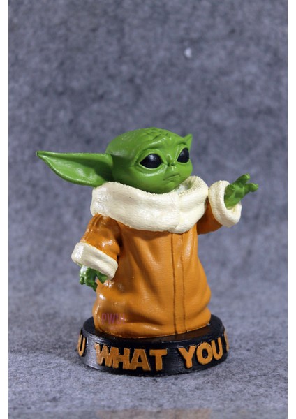 Baby Yoda - Star Wars Büst / Figür 10CM Boyut