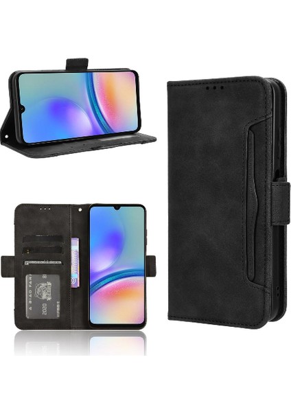 Samsung Galaxy A05S Manyetik Kapatma Ayarlanabilir Ayrılabilir Kart Için Kılıf (Yurt Dışından)