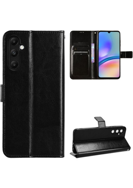Samsung Galaxy A05S Için Kılıf Cüzdan Kapak Çevirin Kart Tutucu Manyetik (Yurt Dışından)