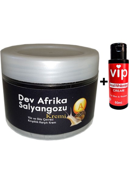 Vıp:28 Yaşlànma Kàrşıtı Dev Afrikasalyàngozu 100ML Kremi Yanında Vip Anàl Renk Açìcì Krem 60 ml