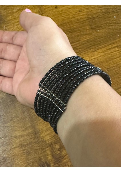 Boncuk Işleme Otantik Kadın Bileklik Ayarlanabilir Boy fiyatları