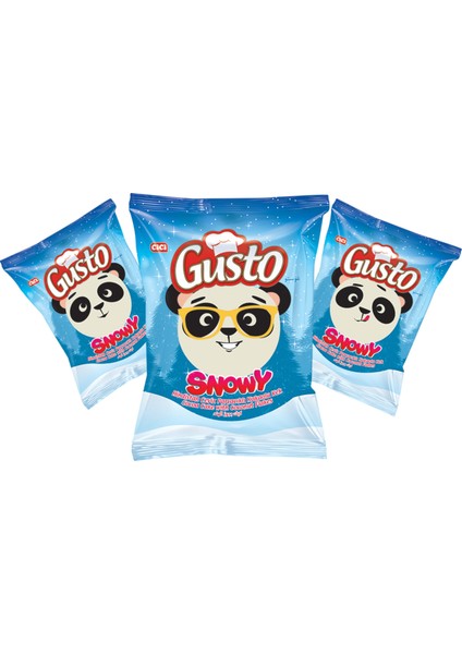 Gusto Snowy Cake Hindistan Cevizli 40 Gr. 24 Adet (1 Kutu)