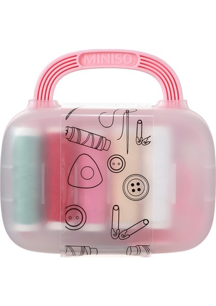Mini Dikiş Kutusu - Pembe