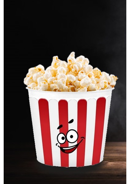 Popcorn Mısır Kovası Dekoratif