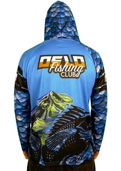 Performans Balıkçı T-Shirt Kapüşonlu Fish Scale fırsatları