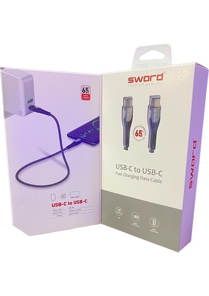 Kablo SW-LC101 Usb-C-To Usb-C Gri