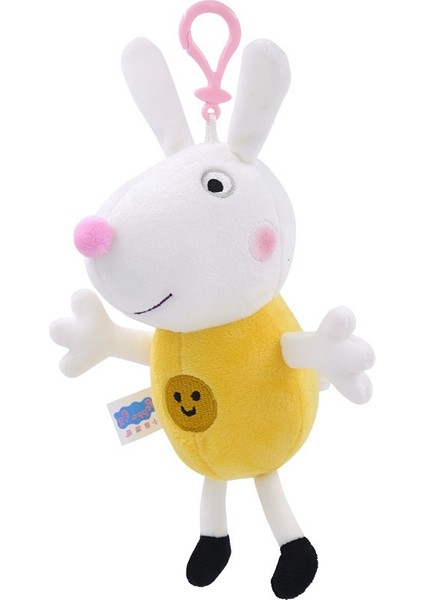 Peppa George Peluş Bebek Çocuk Okul Çantası Peluş Kolye (Yurt Dışından)