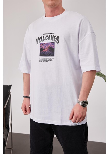 Volcanes Beyaz Tshirt modelleri