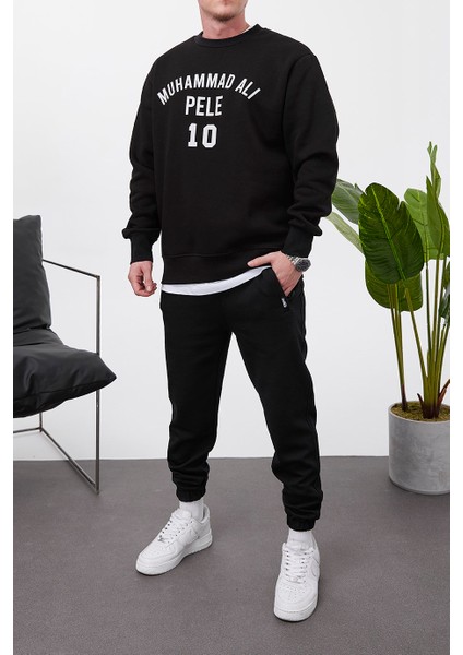Pele 10 Siyah Sweatshirt