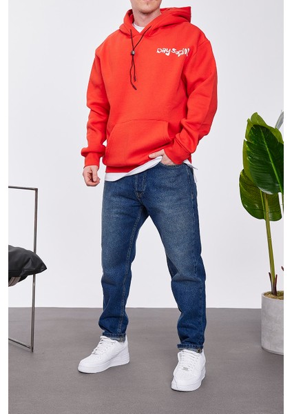 Day Social Kırmızı Kapüşonlu Sweatshirt fiyatları