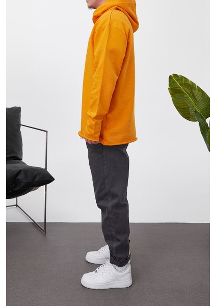 Pis Etek Kapüşonlu Turuncu Sweatshirt fırsatları