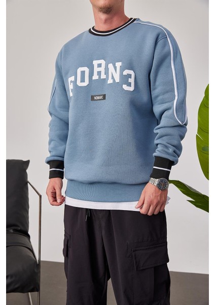 Forn3 Mavi Sweatshirt