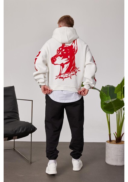 Cthdream Beyaz Kapüşonlu Sweatshirt fırsatları