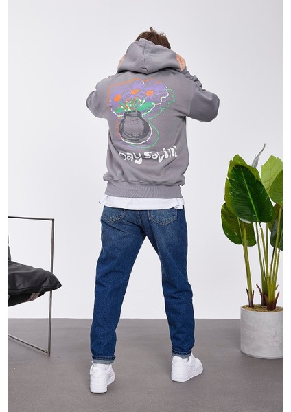 Day Social Gri Kapüşonlu Sweatshirt fiyatları