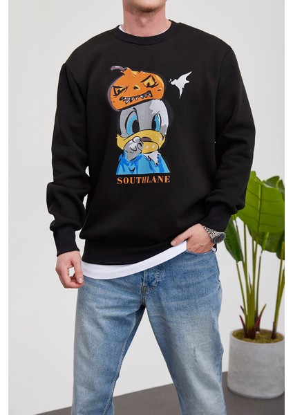 Southlane Duck Siyah Sweatshirt fiyatları