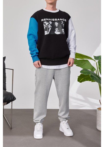 Renaissance Siyah Sweatshirt
