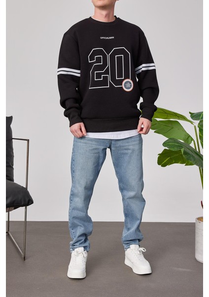Officialman Siyah Sweatshirt