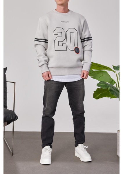 Officialman Gri Sweatshirt fırsatları
