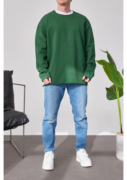 Pis Yaka Yeşil Sweatshirt fiyatları