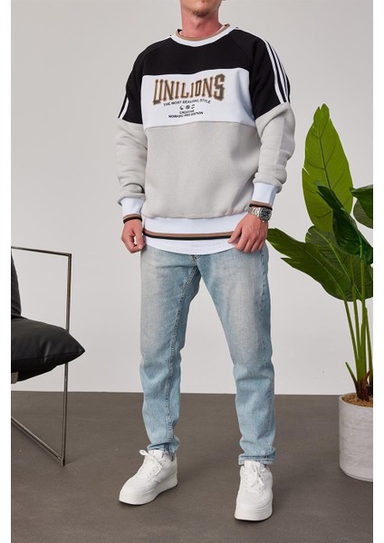 Unilions Siyah Gri Sweatshirt indirimleri