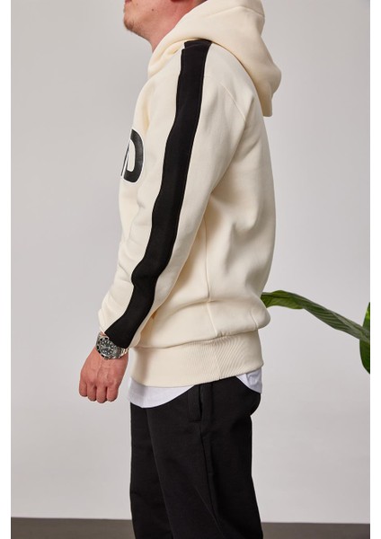 Beyond Krem Kapüşonlu Sweatshirt modelleri