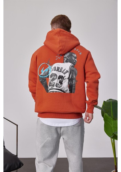 Jordan 23 Kiremit Kapüşonlu Sweatshirt