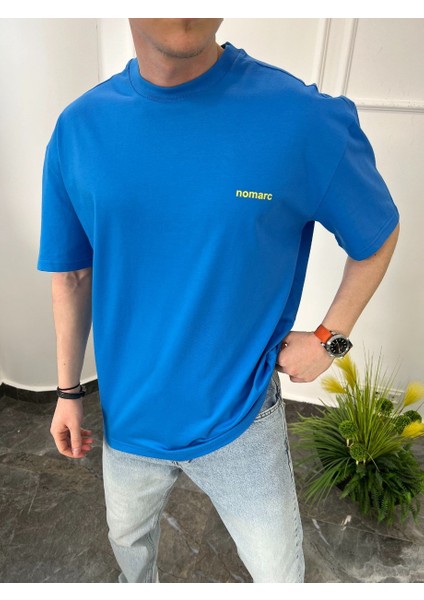 Basic Pamuklu Mavi Tshirt fırsatları
