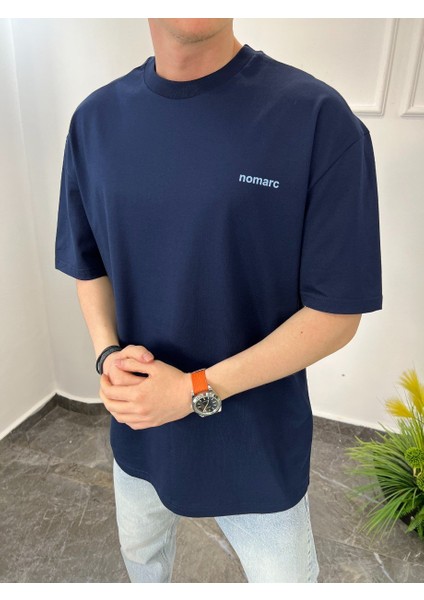 Basic Pamuklu Lacivert Tshirt