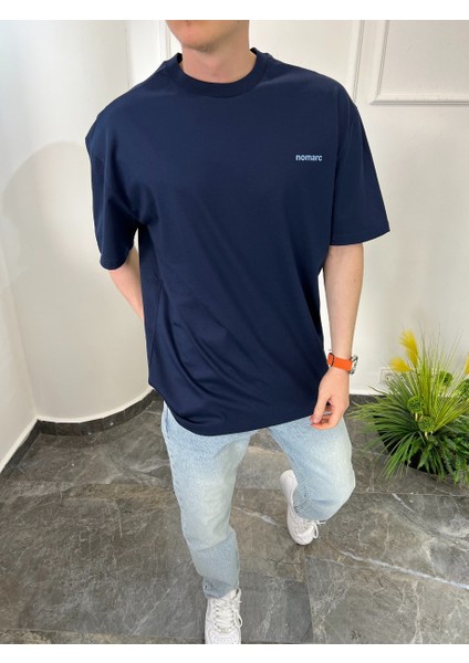 Basic Pamuklu Lacivert Tshirt