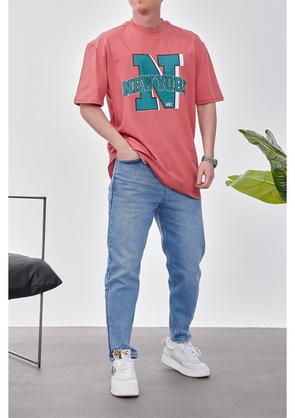 New York Gül Kurusu Tshirt