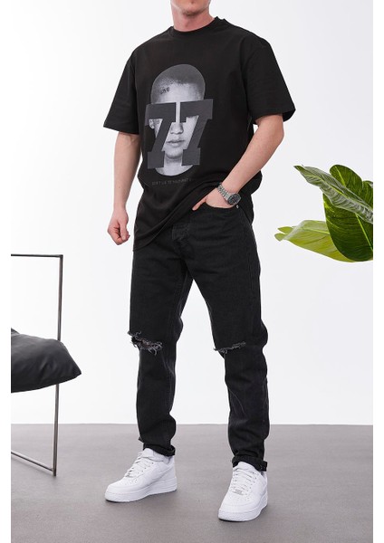77 Dont Lie Siyah Tshirt modelleri