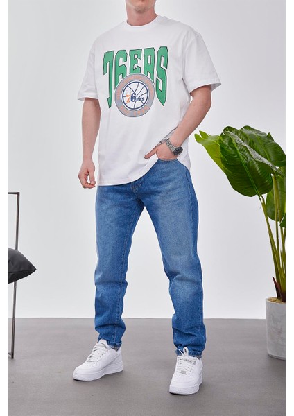 76ers Beyaz Tshirt