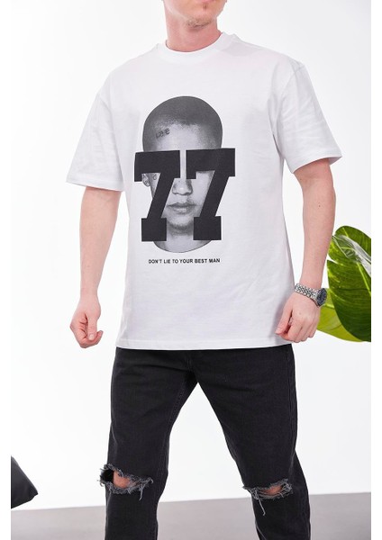 77 Dont Lie Beyaz Tshirt fiyatları