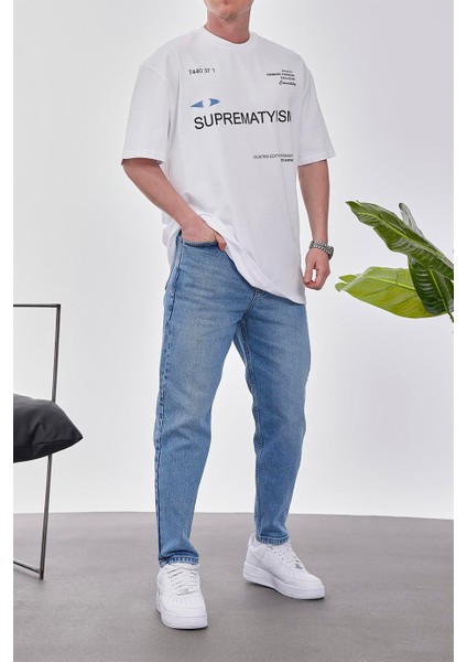 Suprematyism Beyaz Tshirt modelleri
