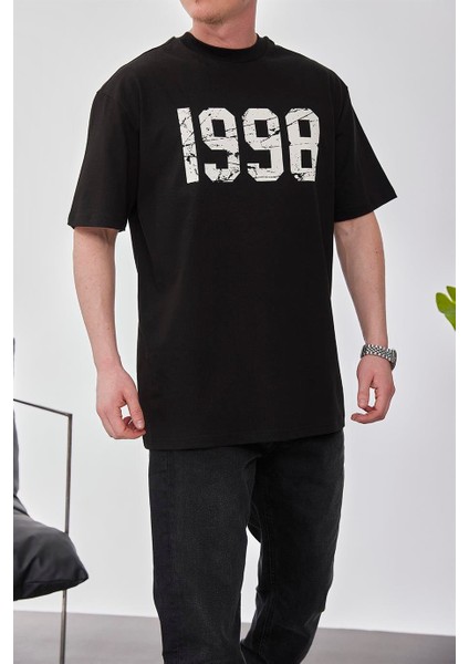 1998 Siyah Tshirt