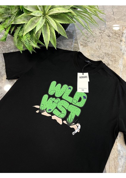 Wld Wst Siyah Tshirt