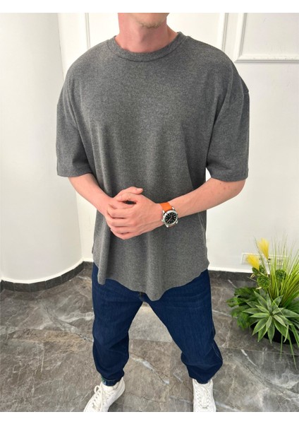 Oval Kesim Basic Füme Tshirt fiyatları