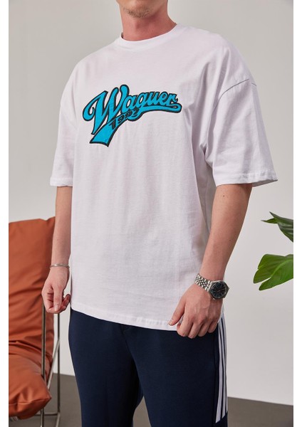 Waguer Beyaz Tshirt