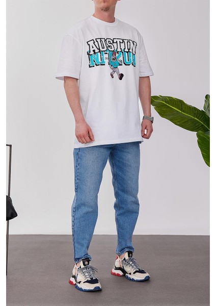Austin Beyaz Tshirt modelleri