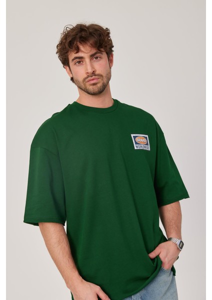 Brand Worldwide Baskılı Yeşil Tshirt fiyatları