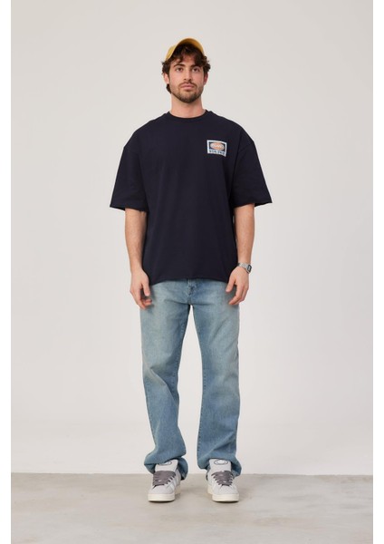 Brand Worldwide Baskılı Lacivert Tshirt fırsatları