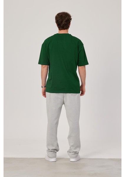Apparel Baskılı Yeşil Tshirt