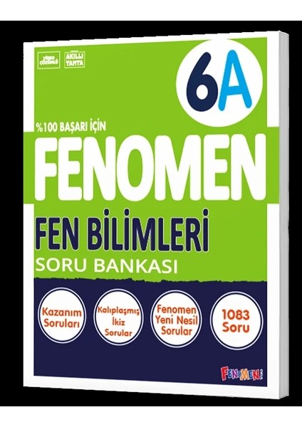 Fenomen Yayıncılık 6 Fen Bilimleri A Soru Bankası