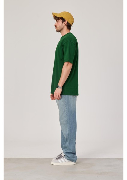 Yeşil Oversize Basic Tshirt indirimleri