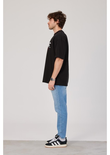 Pathetic Örümcek Baskılı Siyah Tshirt fırsatları