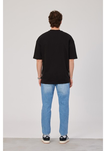 Pathetic Örümcek Baskılı Siyah Tshirt indirimleri