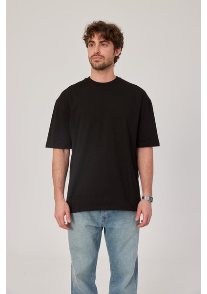Siyah Oversize Basic Tshirt fırsatları